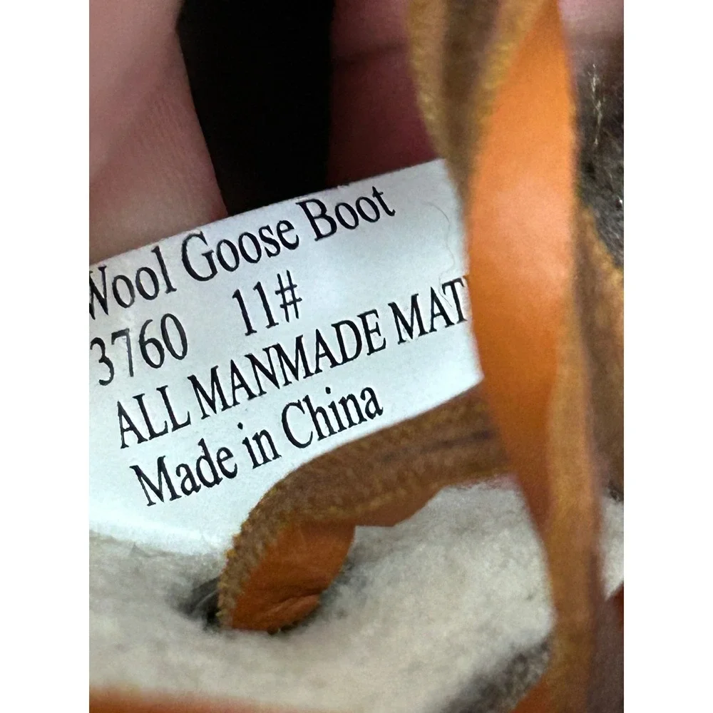 Seven7 Wool Goose Boot 3760 Taupe Brown Quilted Duck Boots Womens‎ 11